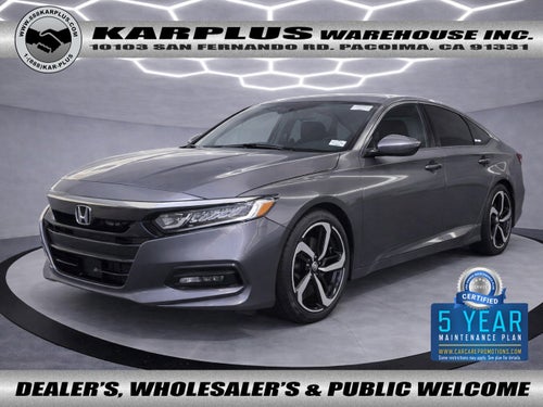 2018 Honda Accord Sedan Sport 2.0T