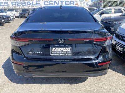 2023 Honda Accord Sedan LX