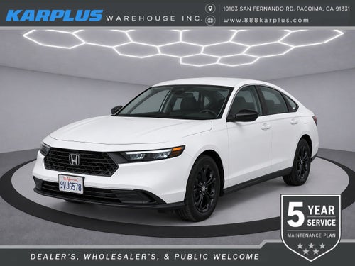 2025 Honda Accord Sedan SE CVT