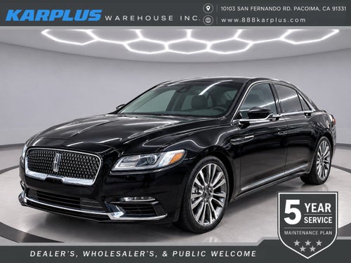 2019 Lincoln Continental STANDARD FWD