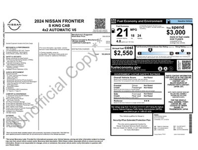 2024 Nissan Frontier KING CAB 4X2 S