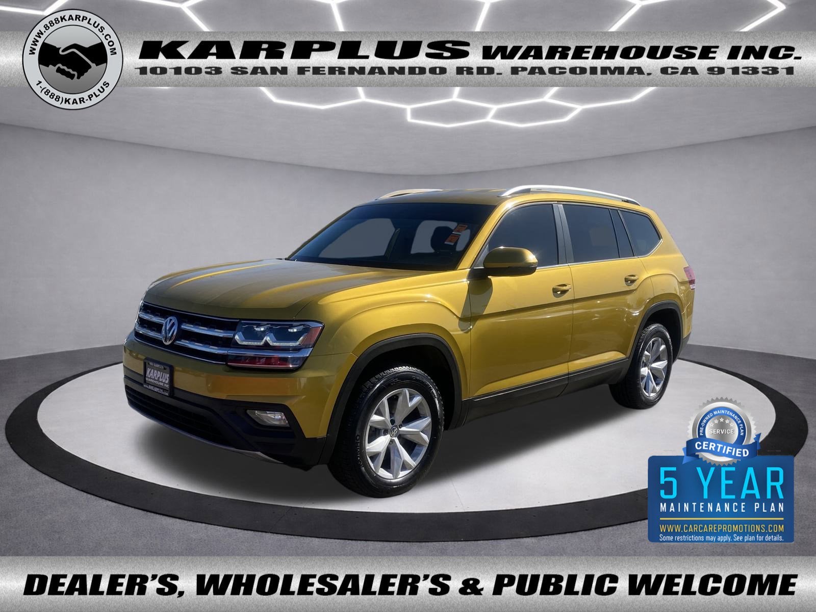 2018 Volkswagen Atlas 3.6L V6 SE