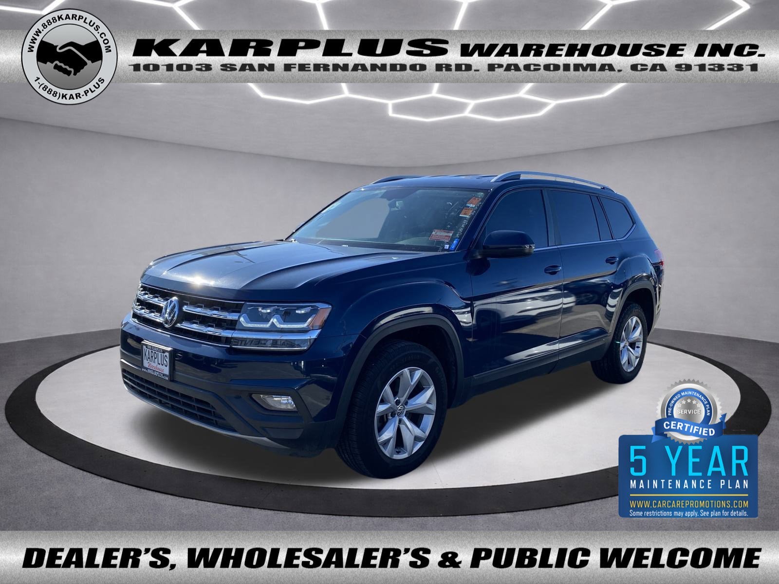 2018 Volkswagen Atlas 3.6L V6 SE