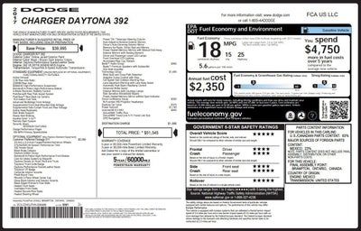 2017 Dodge Charger Daytona 392
