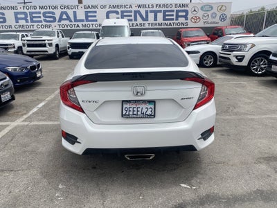 2020 Honda Civic Sedan Sport
