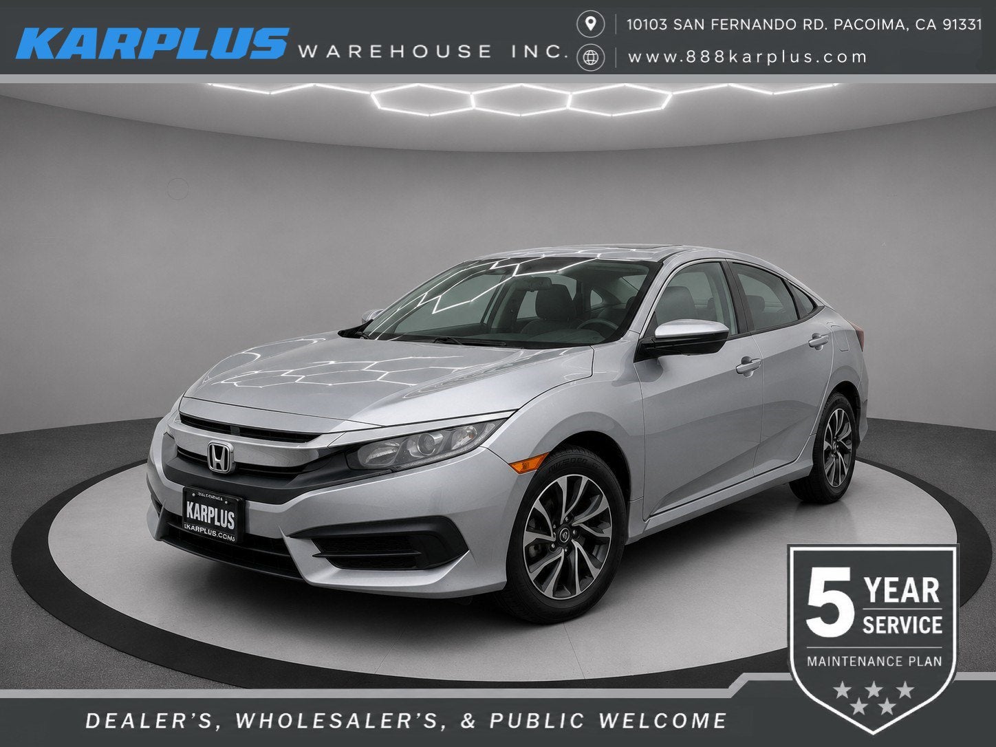 2016 Honda Civic Sedan 4DR CVT EX