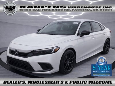 2022 Honda Civic Sedan Sport