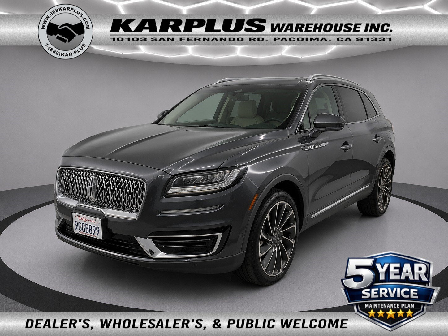 2019 Lincoln Nautilus Reserve
