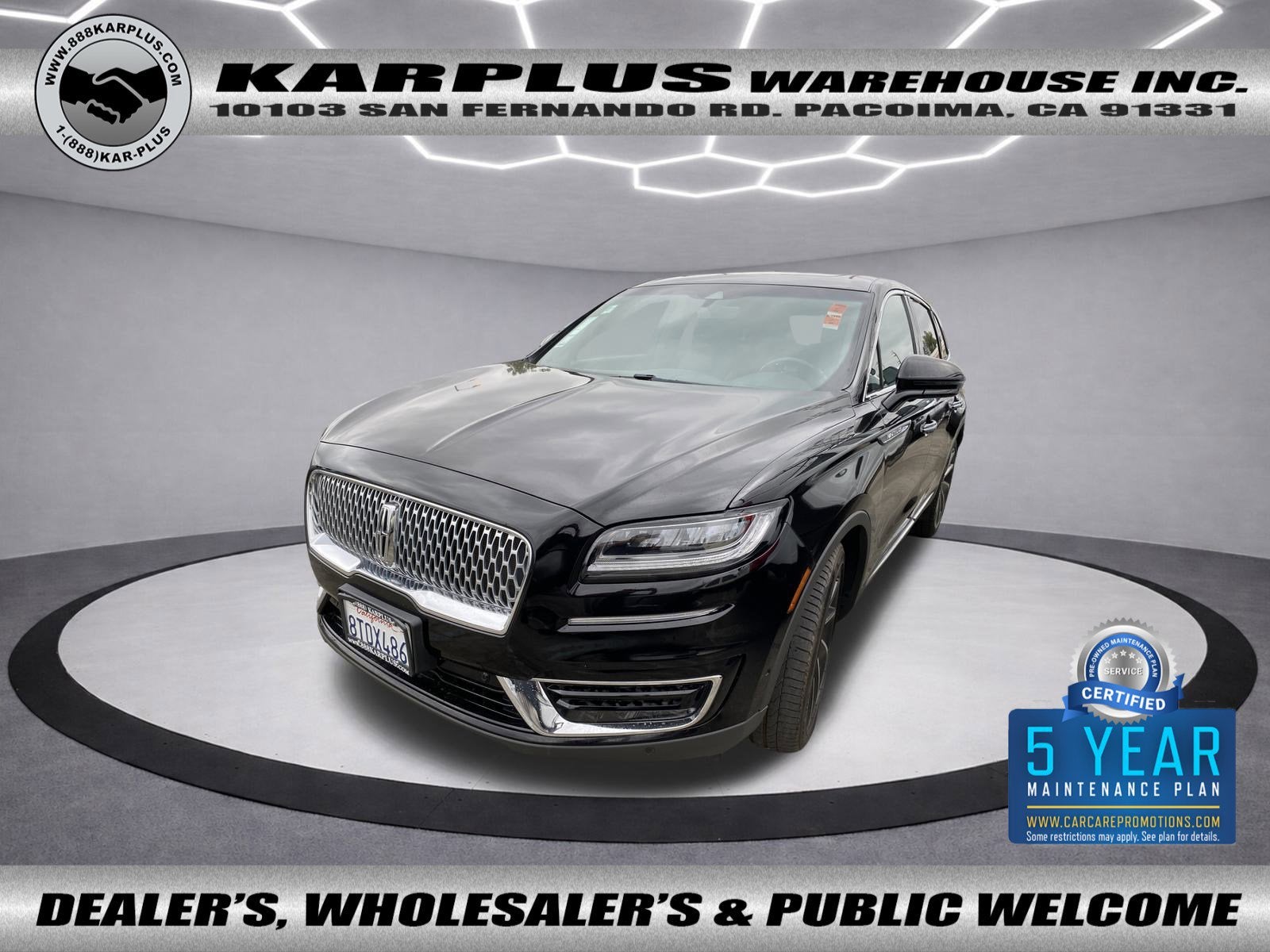 2019 Lincoln Nautilus Reserve