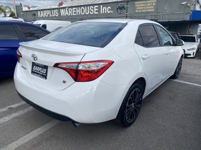 2015 Toyota Corolla S Plus