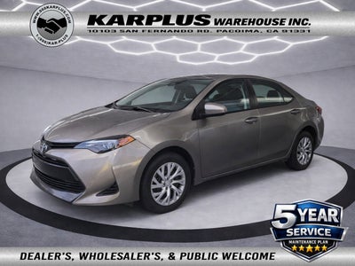 2018 Toyota Corolla LE
