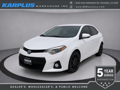 2016 Toyota Corolla S w/Special Edition Pkg