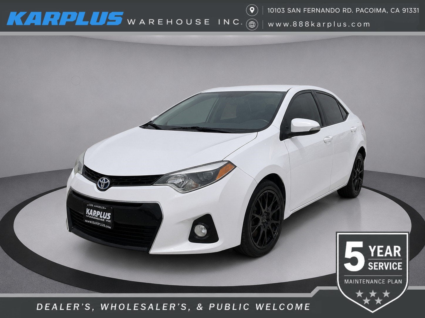 2016 Toyota Corolla S w/Special Edition Pkg