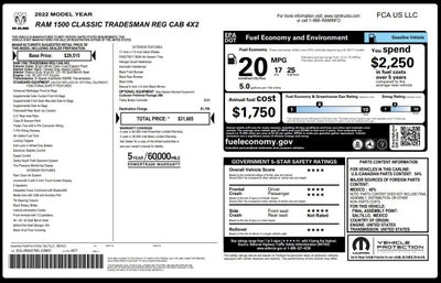 2022 RAM 1500 Classic Tradesman