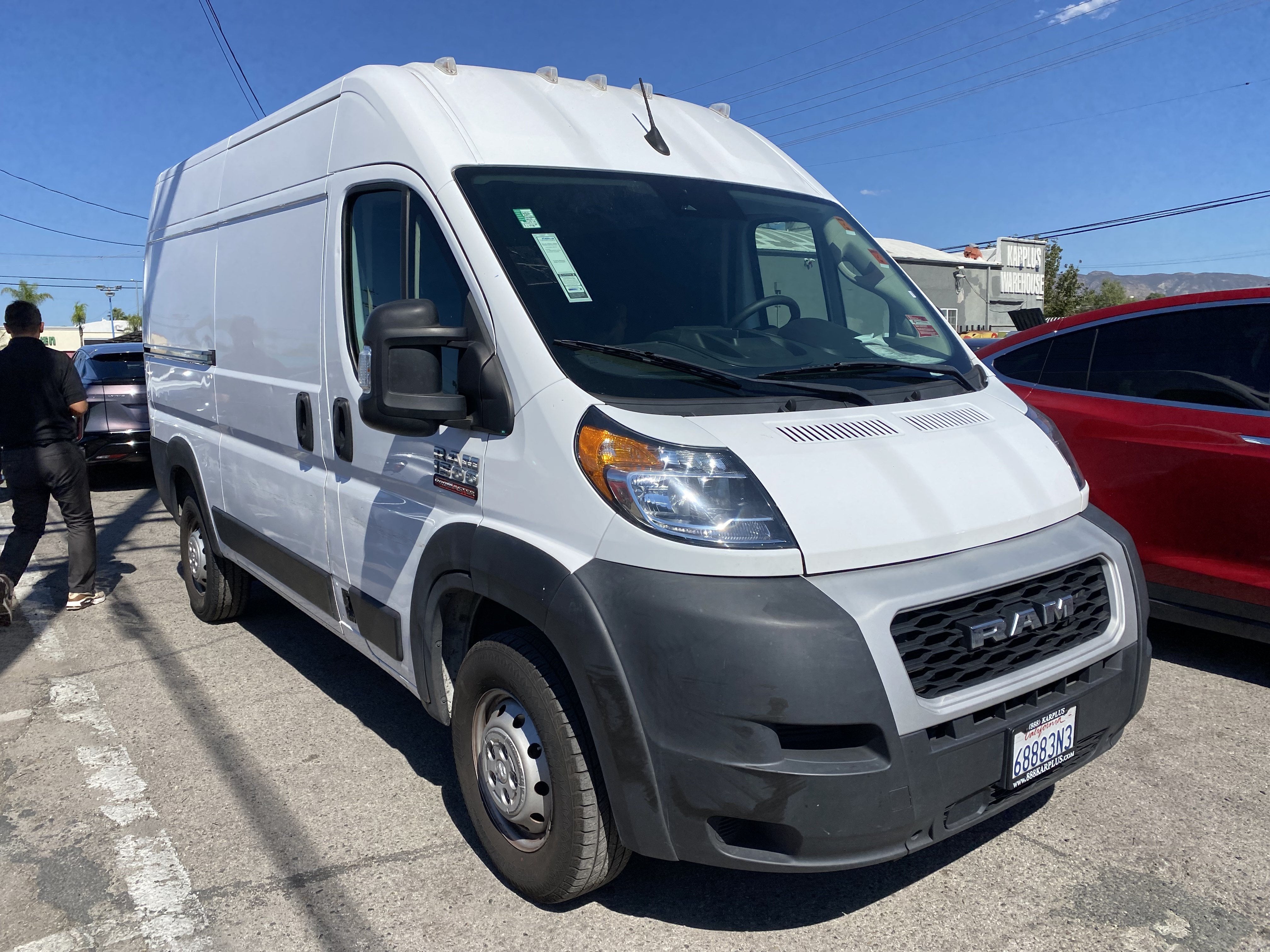2022 RAM ProMaster Cargo Van 1500 HIGH ROOF 136 WB