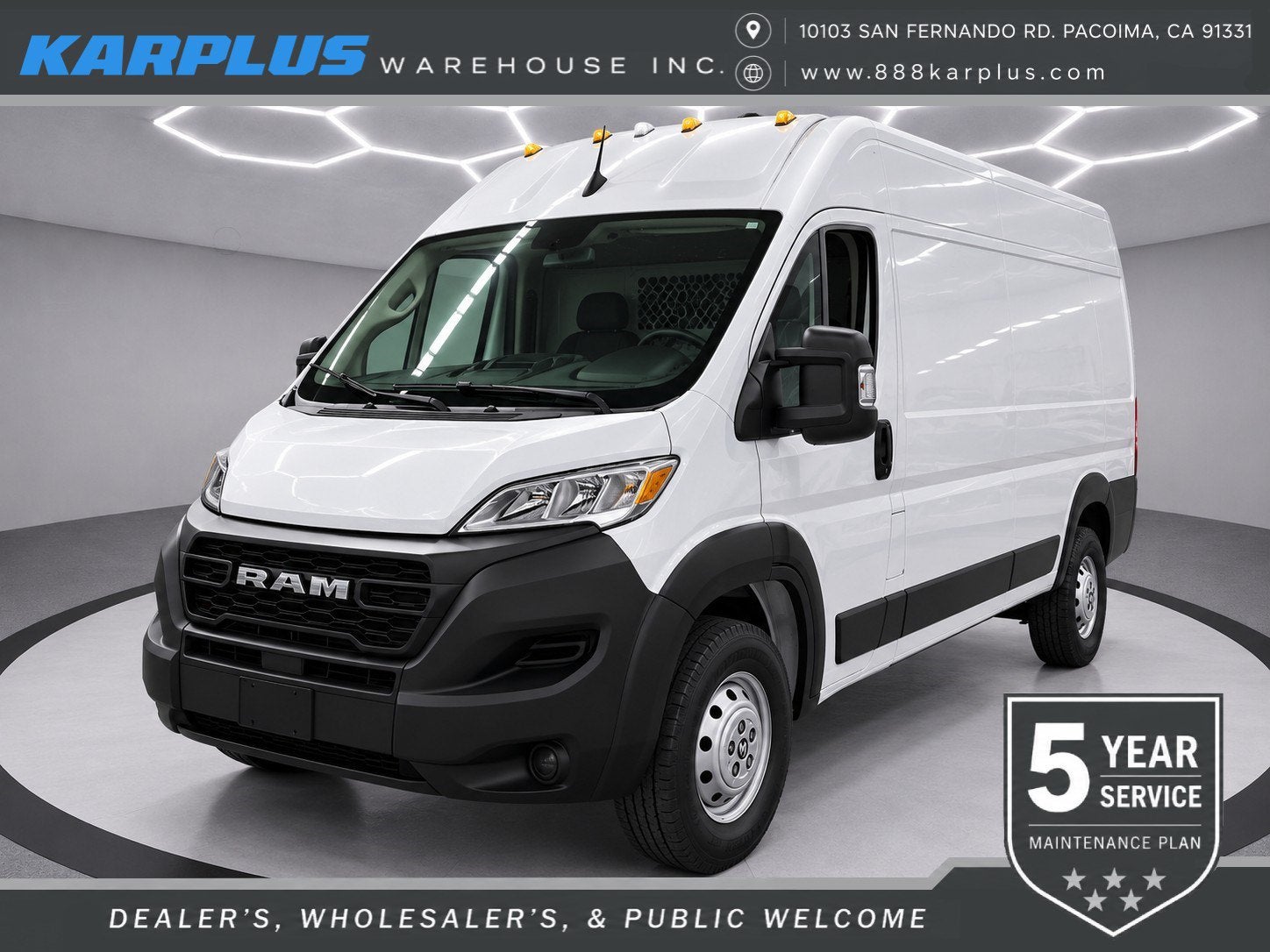 2023 RAM ProMaster Cargo Van 2500 HIGH ROOF 136 WB
