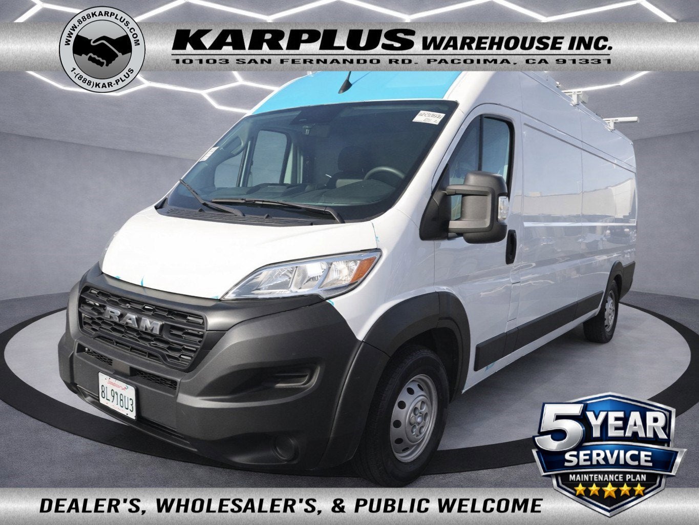2023 RAM ProMaster Cargo Van 2500 High Roof 159" WB