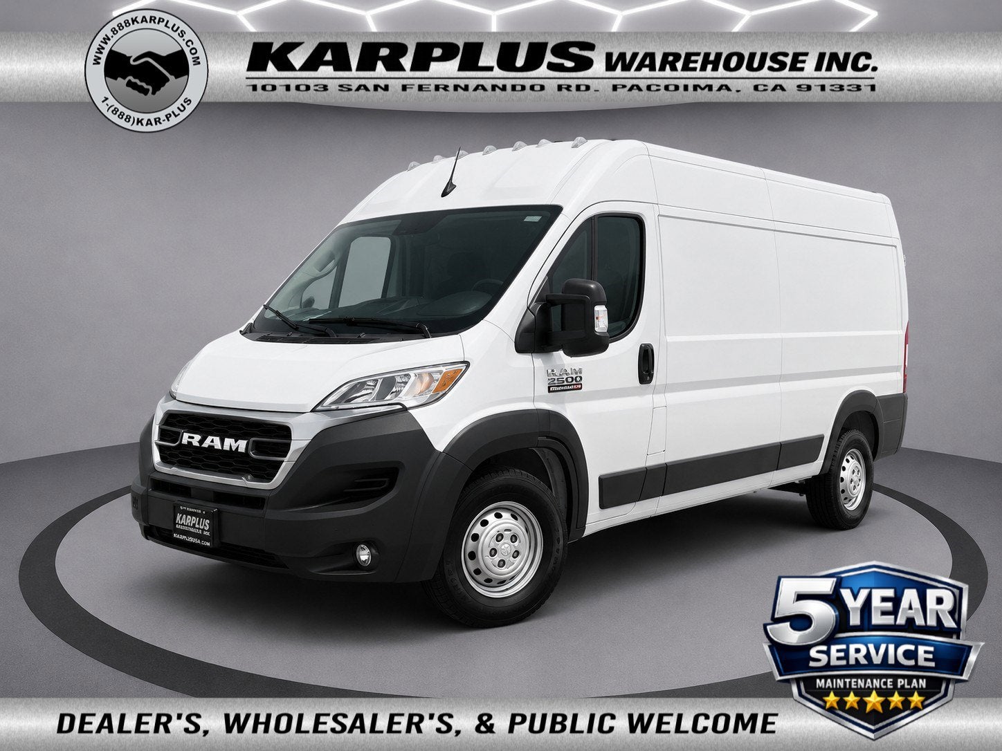 2025 RAM ProMaster Cargo Van Tradesman