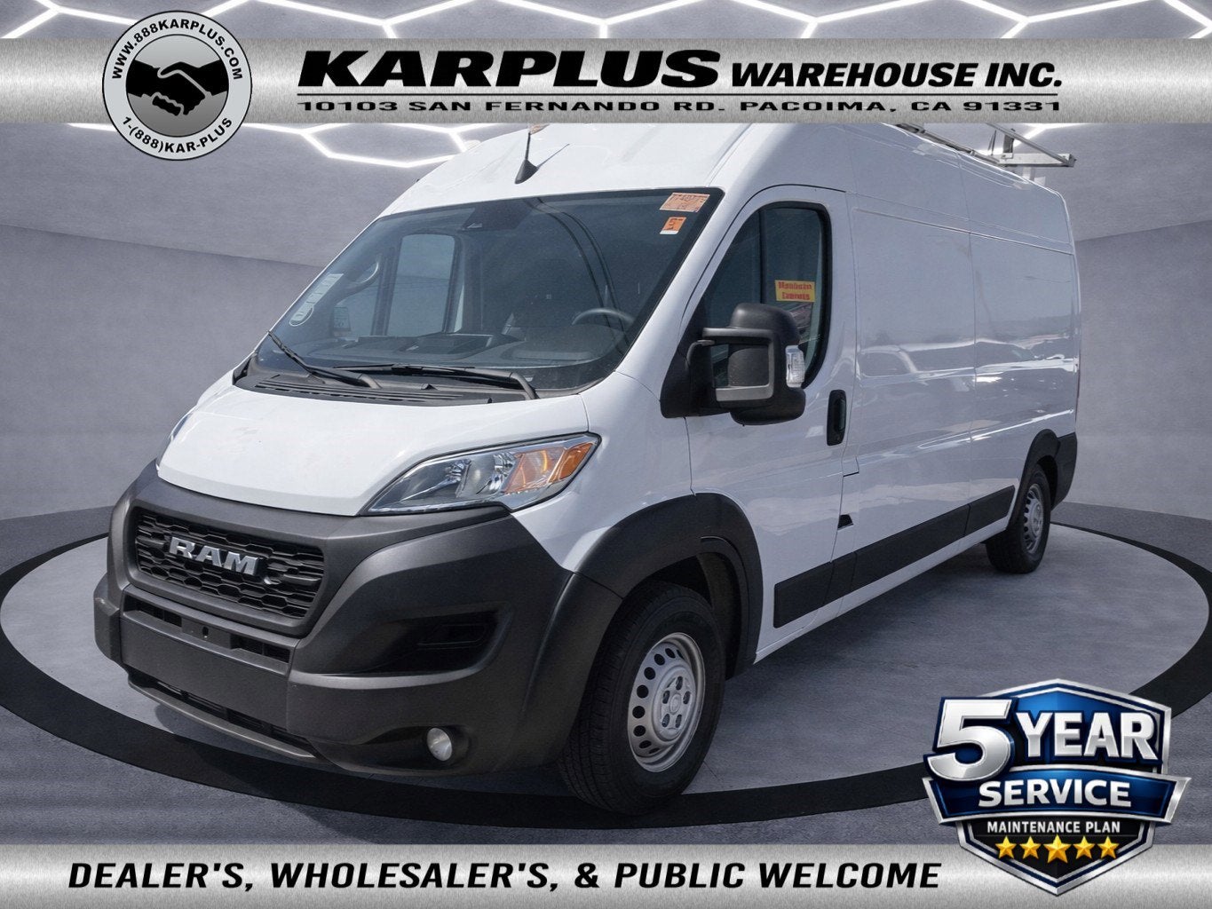 2024 RAM ProMaster Cargo Van Tradesman