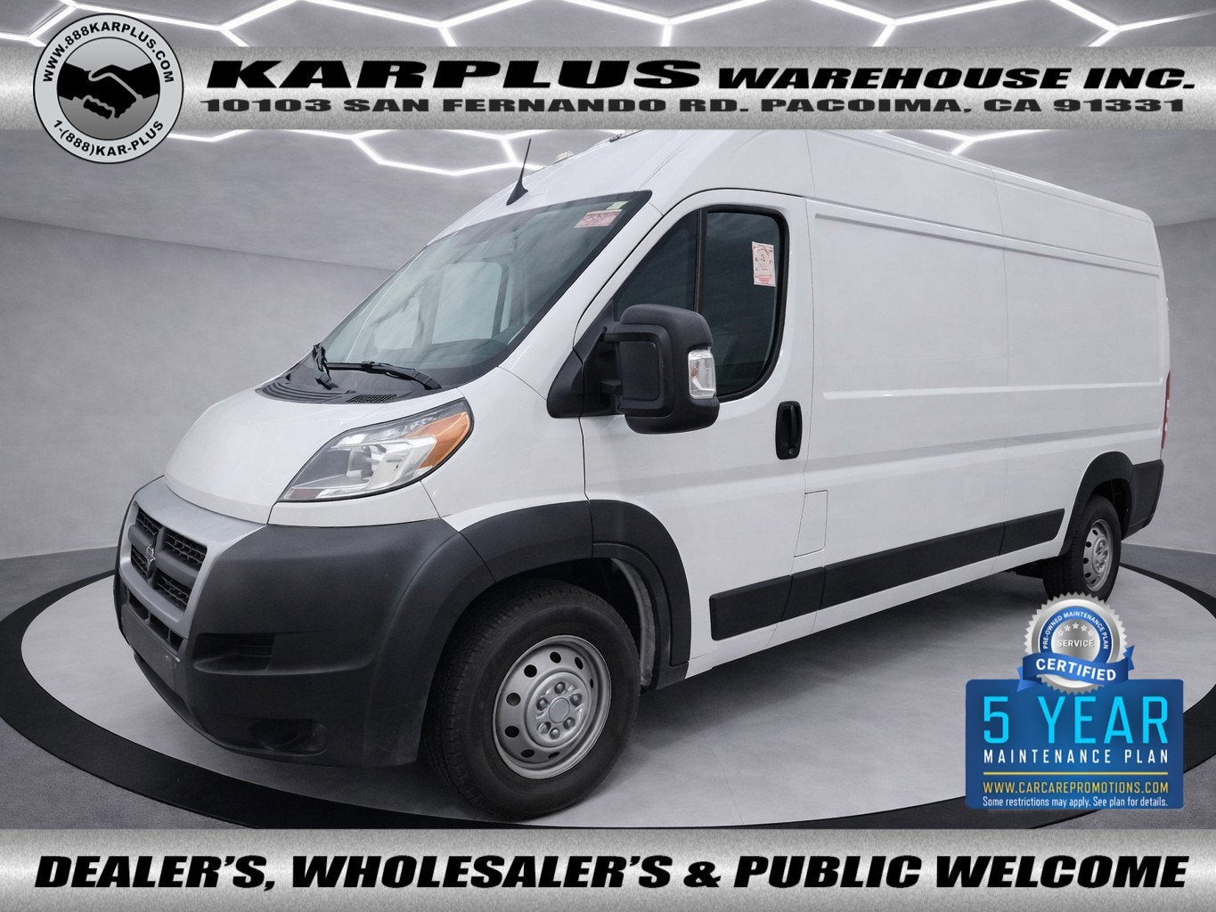 2023 RAM ProMaster Cargo Van 2500 High Roof 159" WB