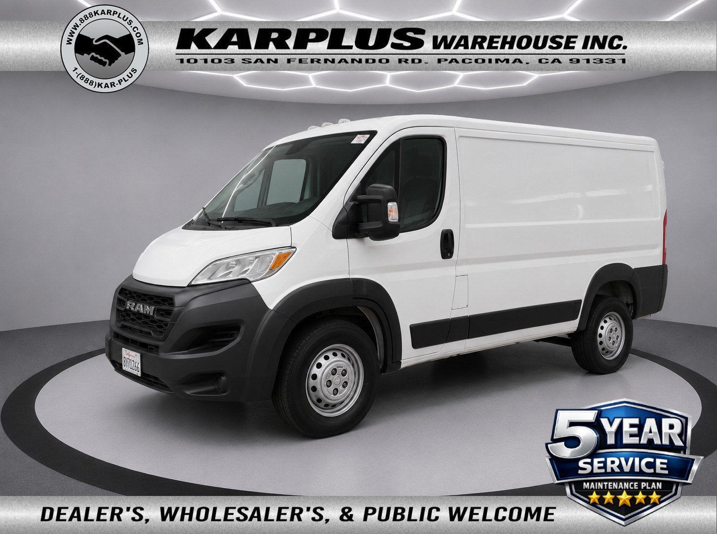 2025 RAM ProMaster Cargo Van Tradesman