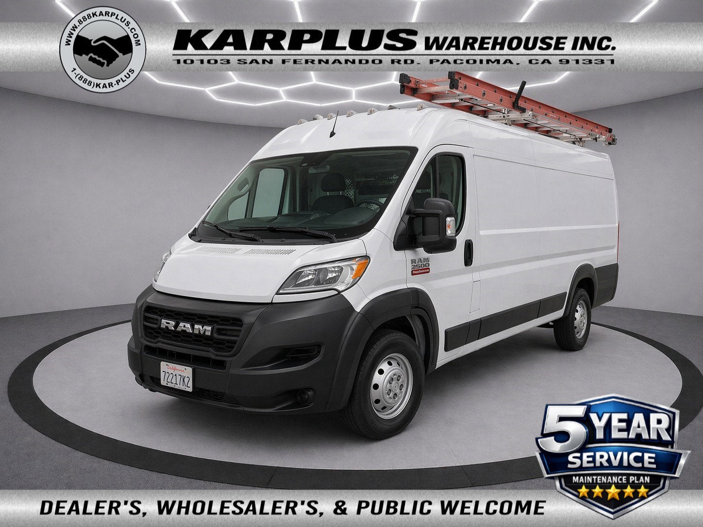 2023 RAM ProMaster Cargo Van 2500 Low Roof 136" WB