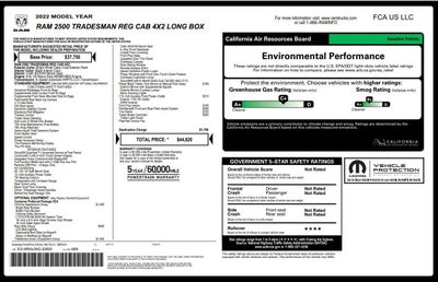 2022 RAM 2500 Tradesman