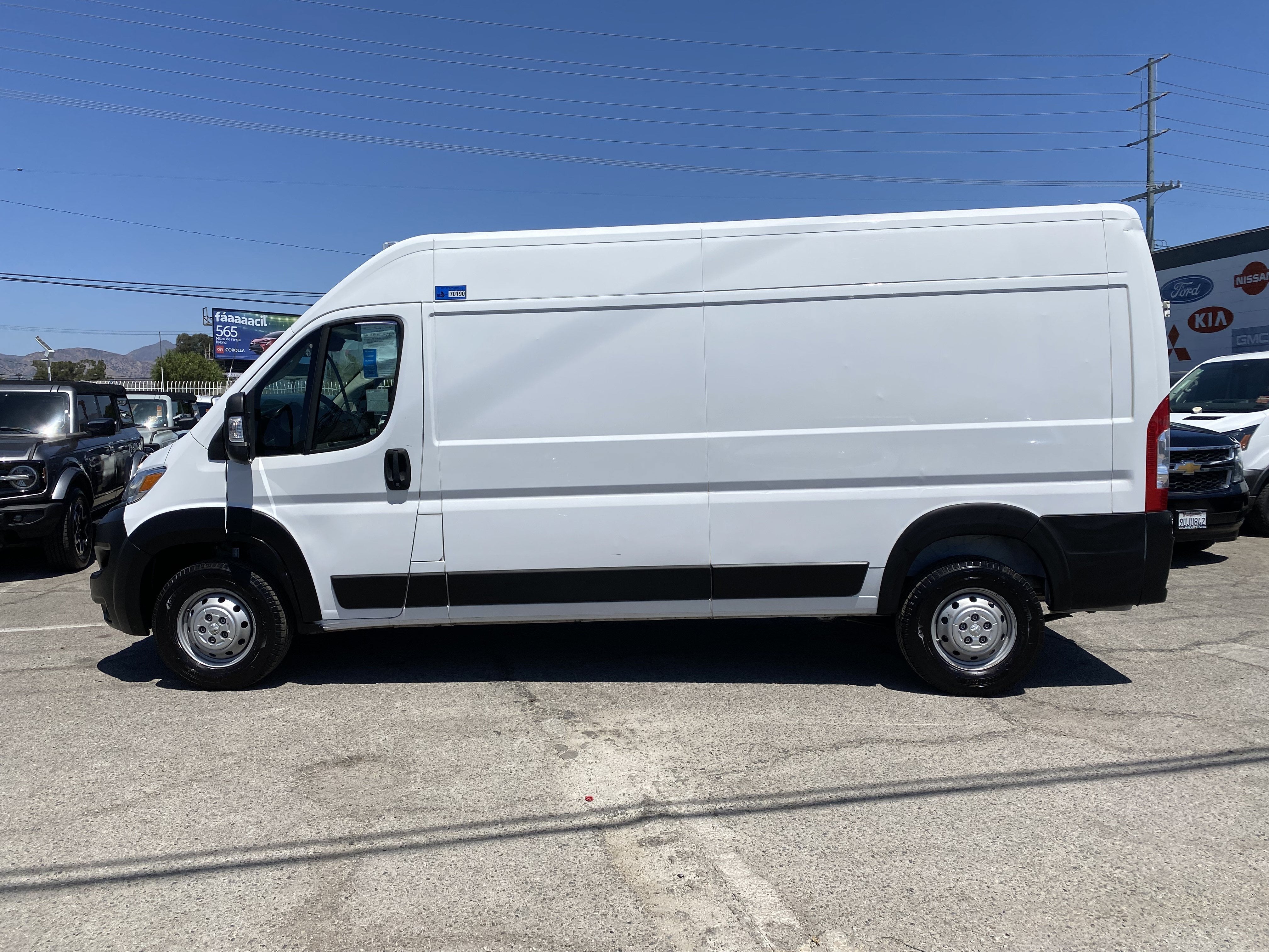 2023 RAM ProMaster Cargo Van 3500 High Roof 159" WB