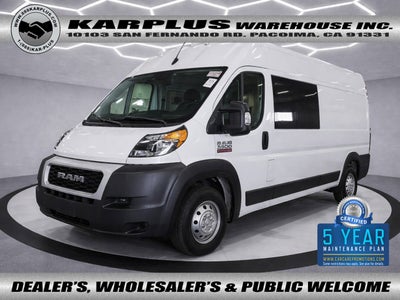 2022 RAM ProMaster Cargo Van 3500 High Roof 159" WB EXT