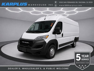 2023 RAM ProMaster Cargo Van 3500 High Roof 159" WB EXT