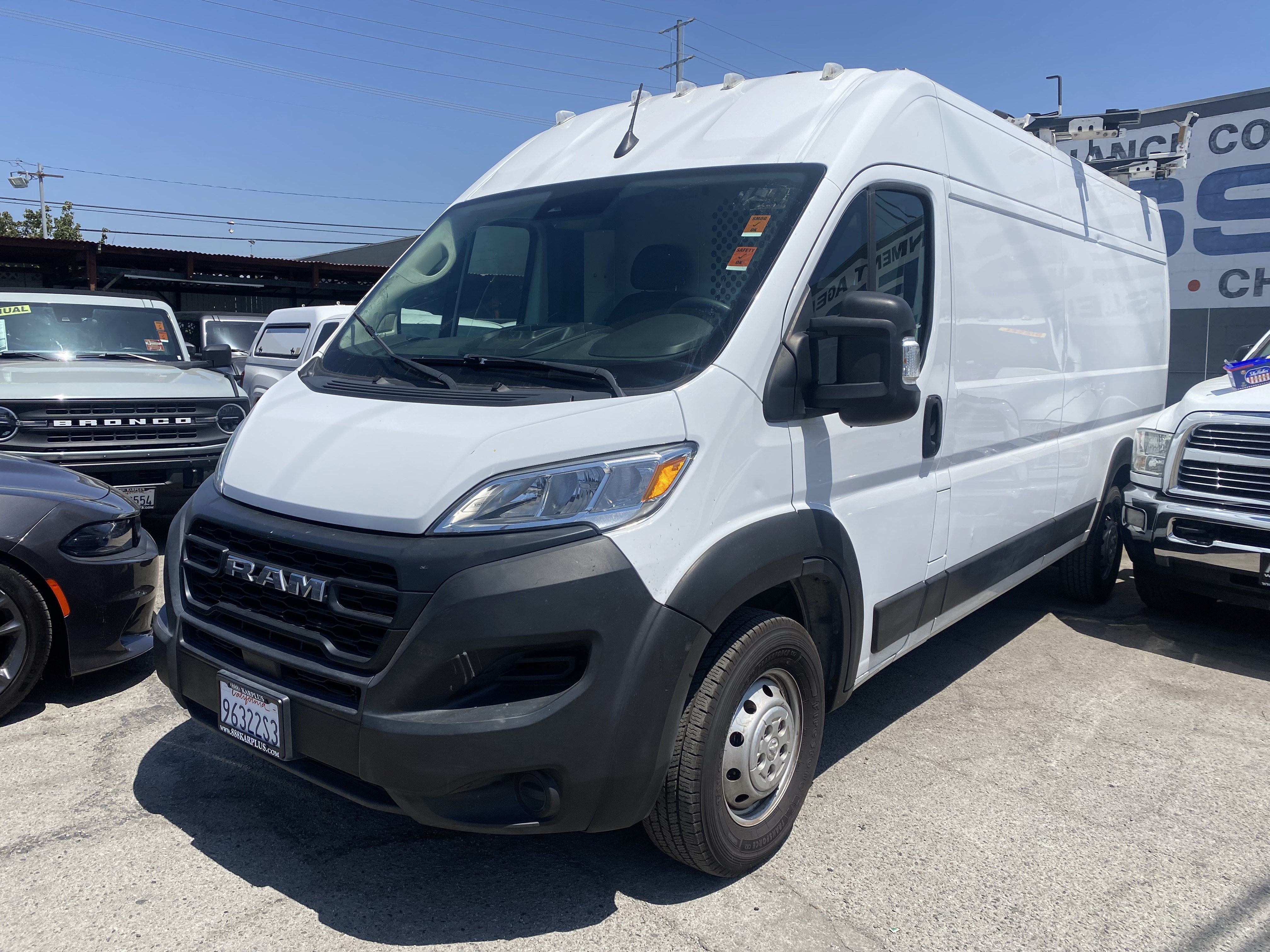 2023 RAM ProMaster Cargo Van 3500 High Roof 159" WB EXT