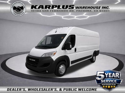 2023 RAM ProMaster Cargo Van 3500 High Roof 159" WB EXT