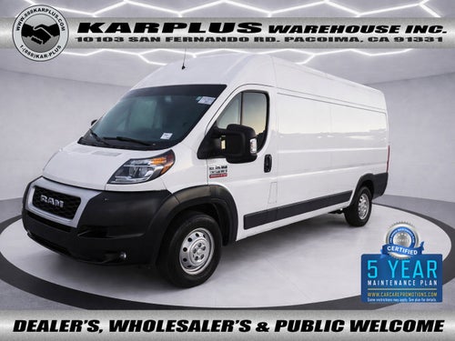 2021 RAM ProMaster Cargo Van 3500 High Roof 159" WB EXT