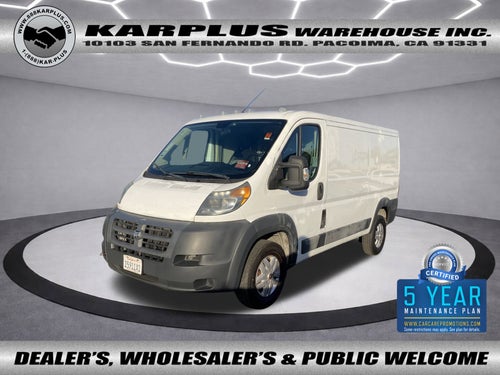 2016 RAM ProMaster Cargo Van 1500 Low Roof 136" WB