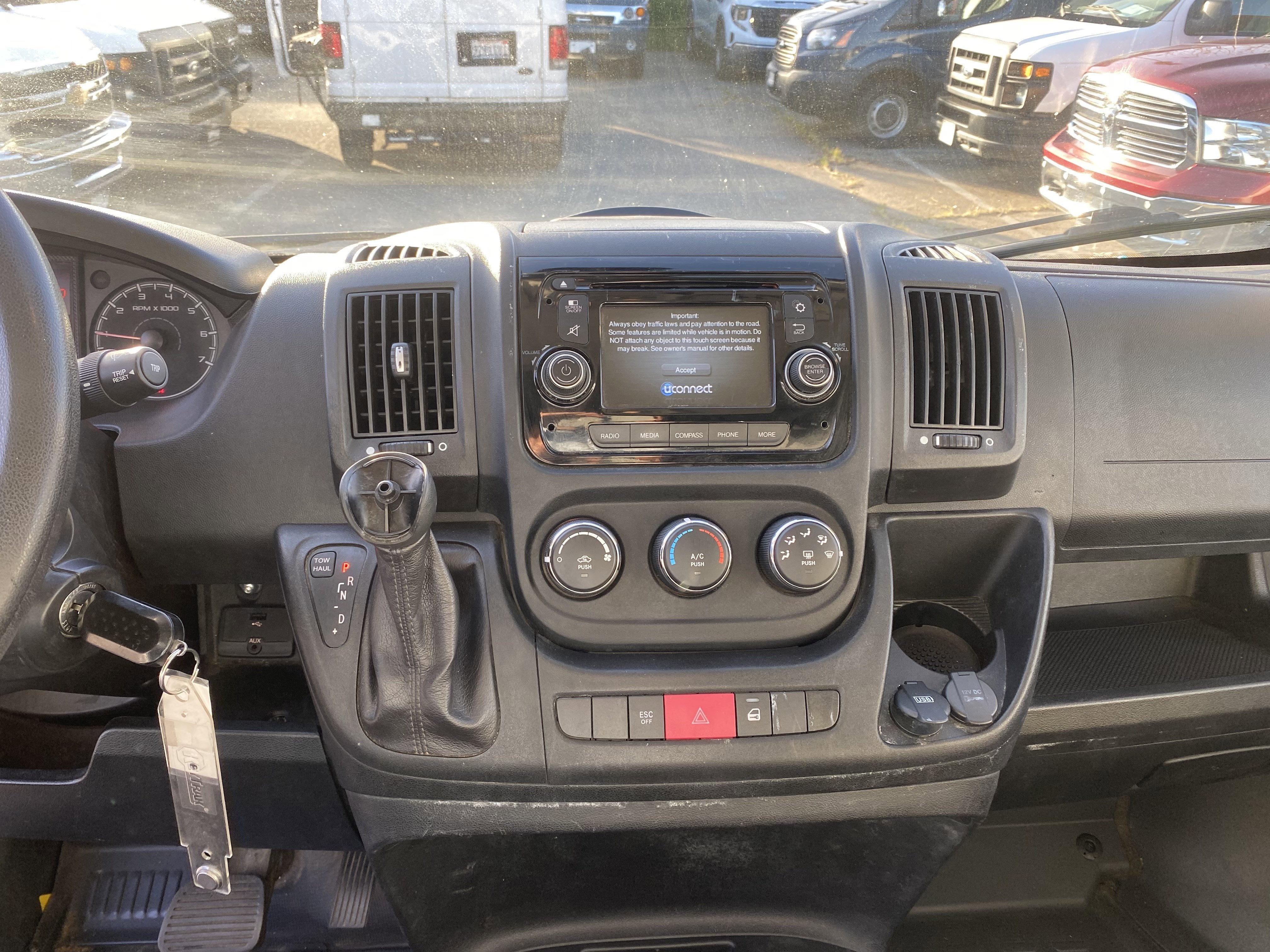 2016 RAM ProMaster Cargo Van 1500 Low Roof 136" WB