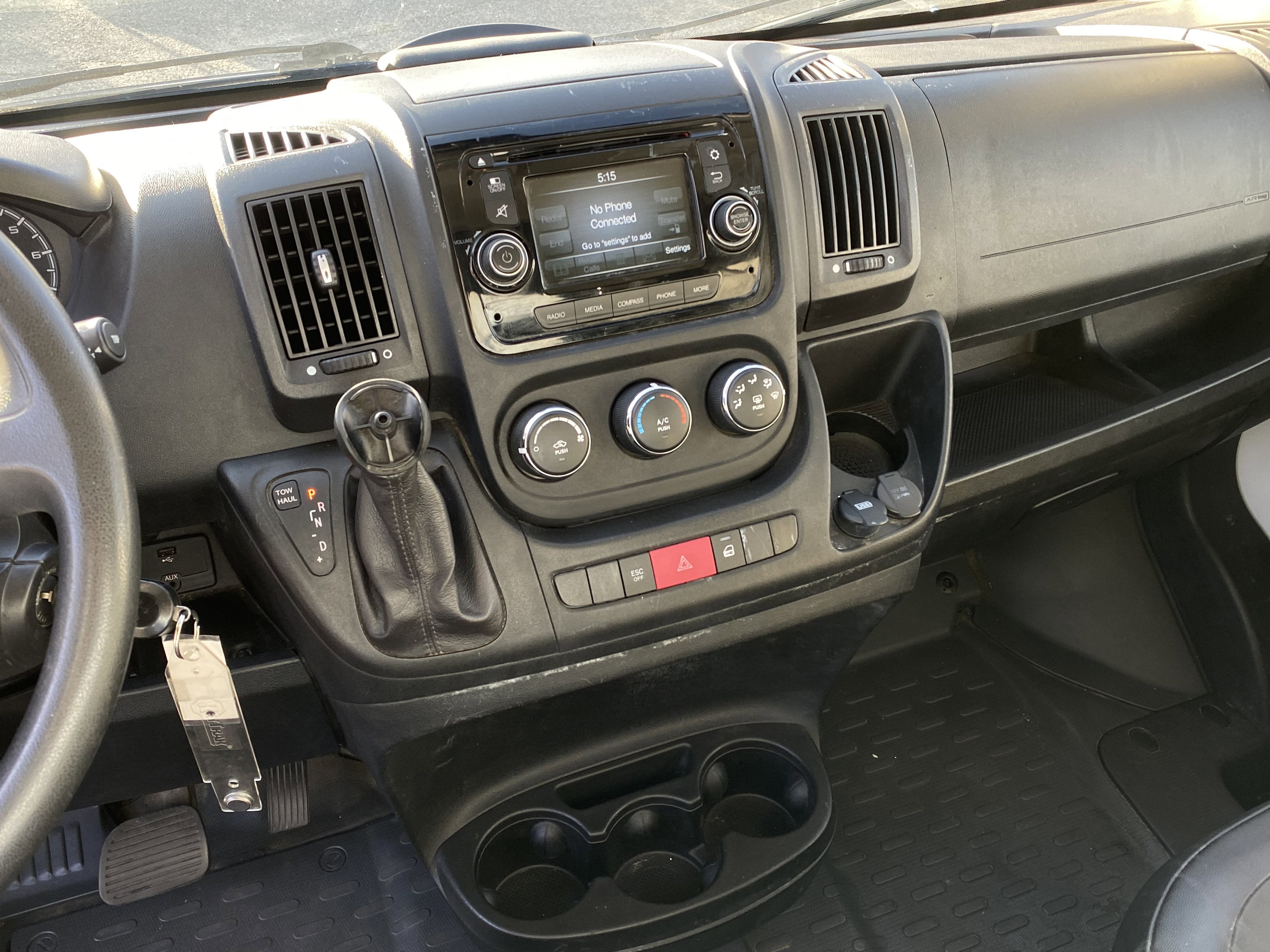 2016 RAM ProMaster Cargo Van 1500 Low Roof 136" WB