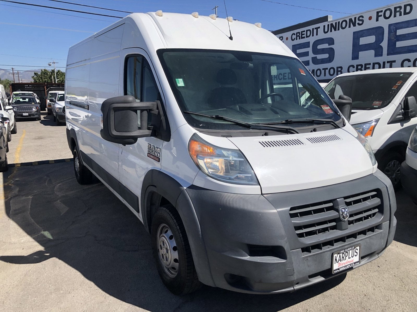 2015 RAM ProMaster Cargo Van 2500 High Roof 159" WB