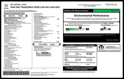 2021 RAM 2500 Tradesman