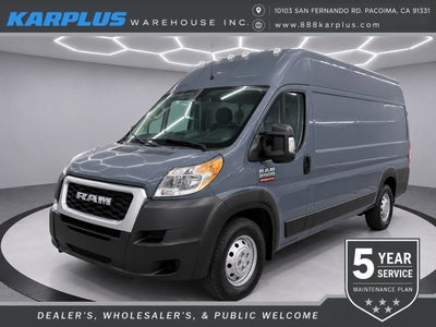 2019 RAM ProMaster Cargo Van 3500 HIGH ROOF 159 WB EX