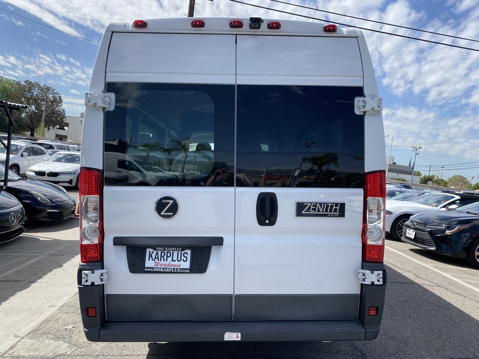 2016 RAM ProMaster Cargo Van Electric 3500 Window Van Extended High Roof 159" WB