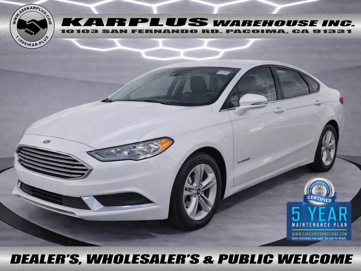 2018 Ford Fusion Hybrid SE