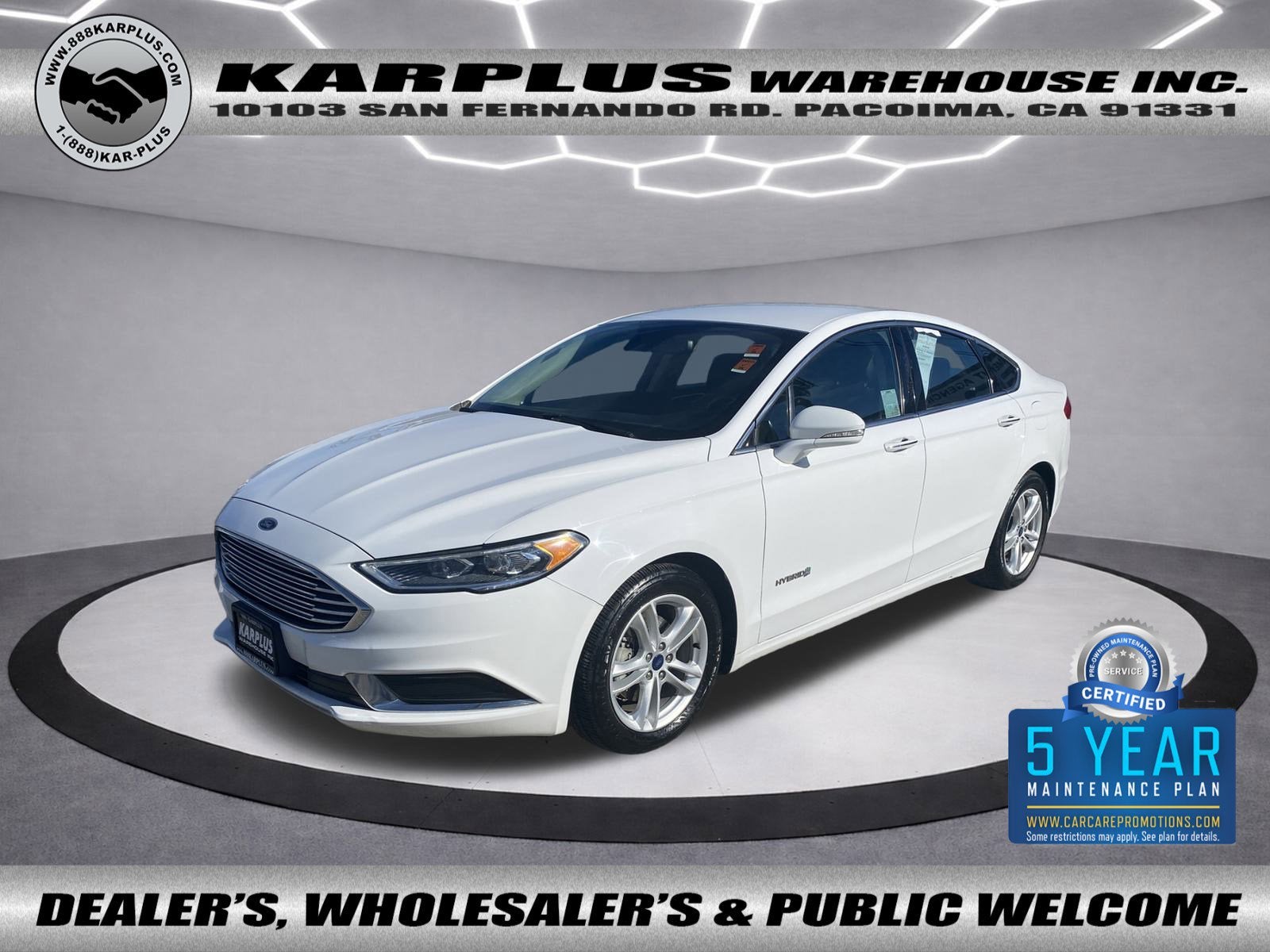 2018 Ford Fusion Hybrid SE