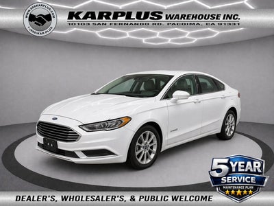 2019 Ford Fusion Hybrid SE