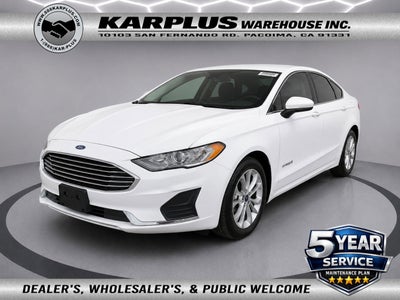 2019 Ford Fusion Hybrid SE