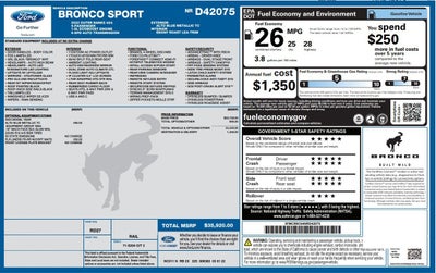 2022 Ford Bronco Sport OUTER BANKS 4X4