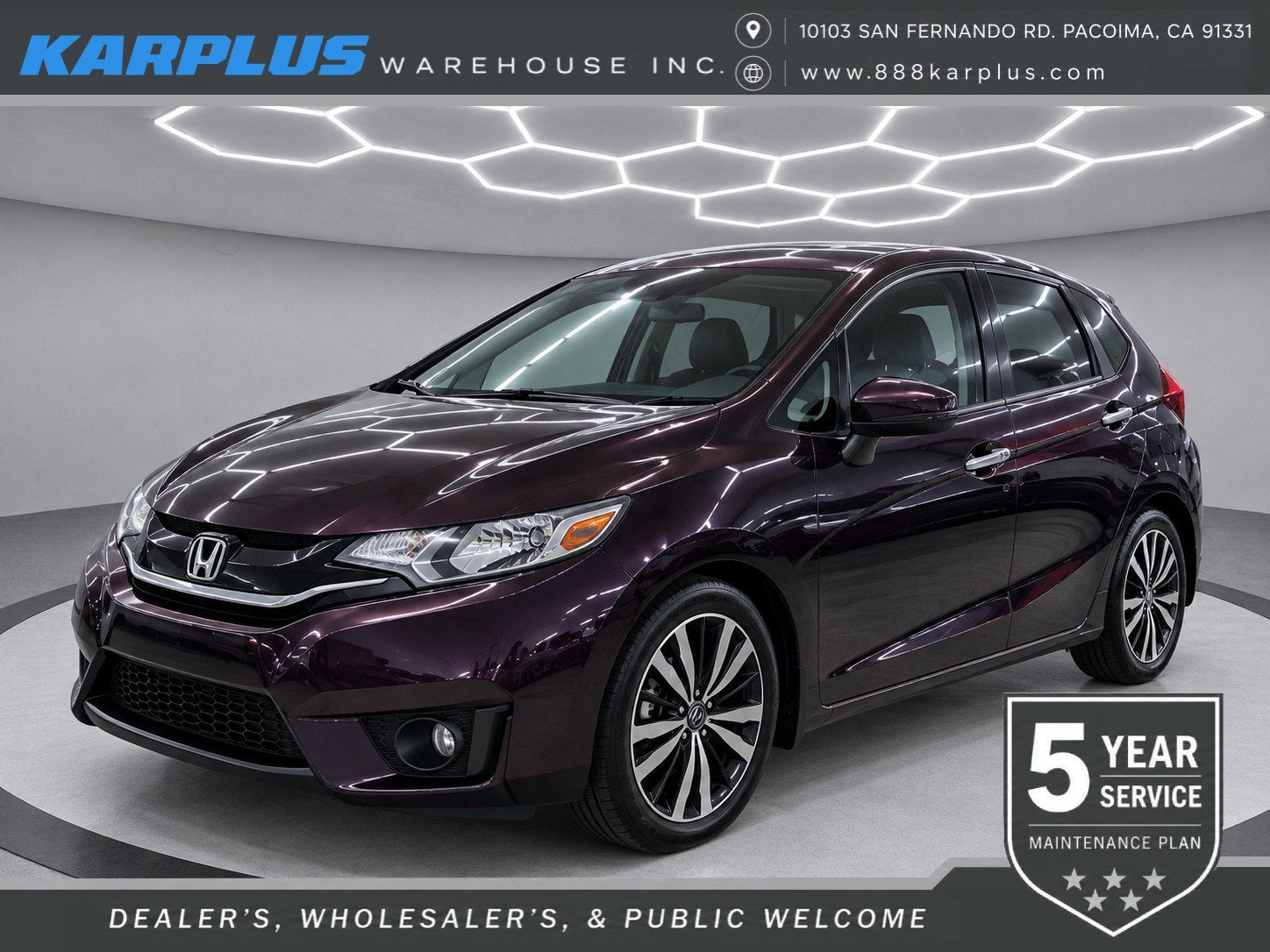 2015 Honda Fit 5DR HB CVT EX-L