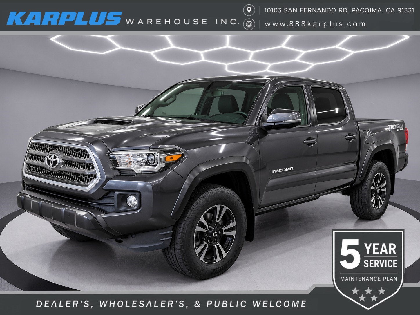 2017 Toyota Tacoma TRD SPORT DOUBLE CAB 6' B