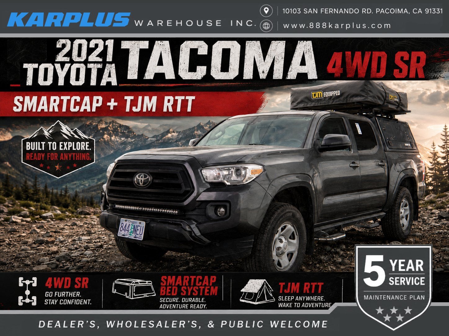 2021 Toyota Tacoma 4WD SR