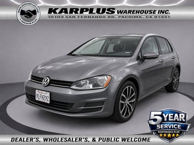 2015 Volkswagen Golf TSI S w/Sunroof