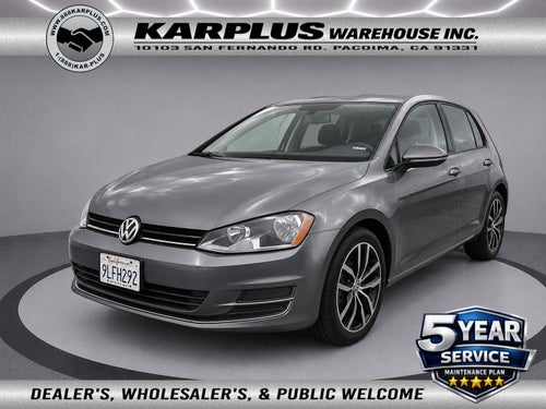 2015 Volkswagen Golf TSI S w/Sunroof